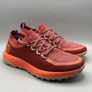 Allbirds SWT Trail Runner Red Orange Running Shoes - Men's Size 10.5 USED